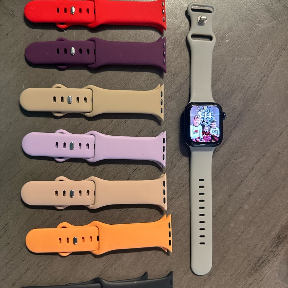 Apple Smartwatch with Colorful Bands